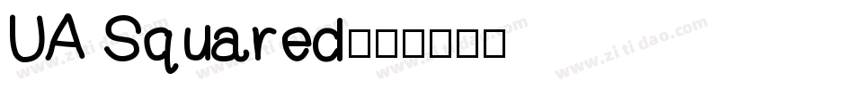 UA Squared字体转换